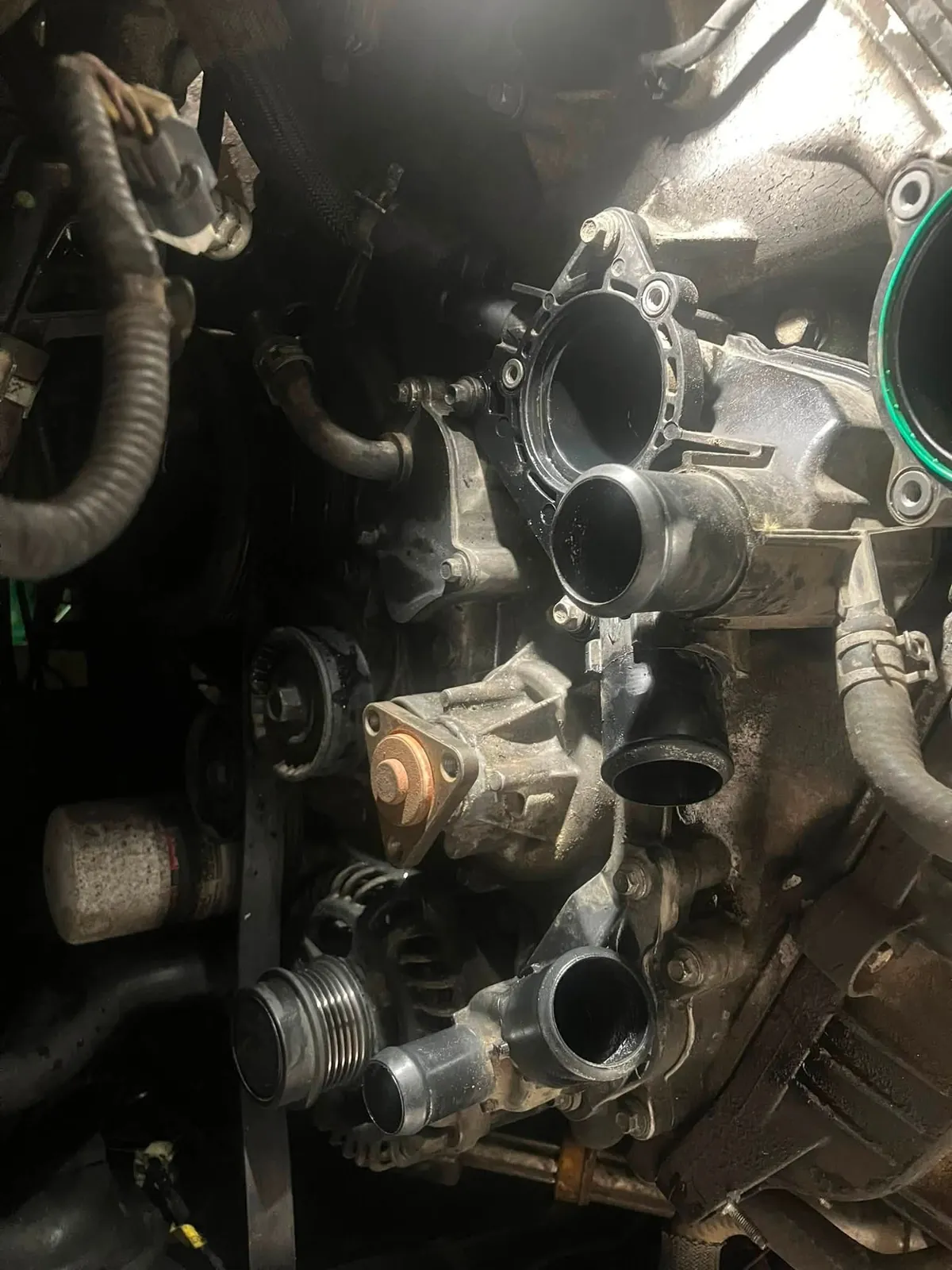 Shop interior — vehicles on lifts, ready for service.