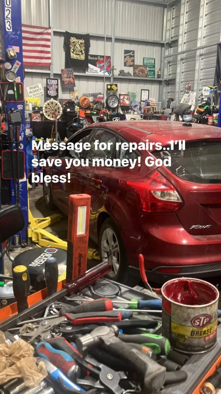 Component replacement — repair in progress.